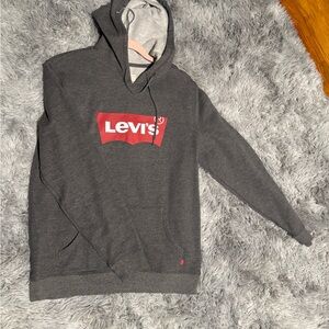 Levi's Gray Pullover Hoodie
